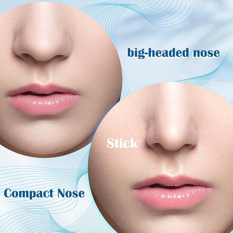 EKIND Invisible Nose Slimming Strips, Tighten Nostrils, Enhance Nose Shape, Ideal for Large Nostrils And Low Nose Bridge, Lightweight Nasal Shaping Patches(40PCS,Transparent) - Image 4
